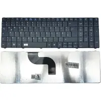 T-ProTek DE - Zwart toetsenbord, compatibel met Acer Aspire 5742ZG, 7735G, versie 4