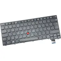 T-ProTek DUITS - Zwart toetsenbord, compatibel met Lenovo ThinkPad T470p, modelnummer 20J7S00000