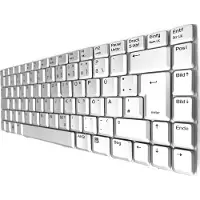 T-ProTek DUITSE - Toetsenbord / Zilver voor Asus W3400N