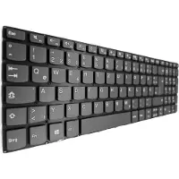 T-ProTek Duits toetsenbord, grijs, compatibel met Lenovo IdeaPad 720S-15IKB, modelnummer 81CR