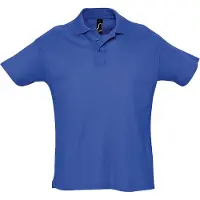 Sols Heren Zomer II Pique Poloshirt met korte mouwen (Koningsblauw)