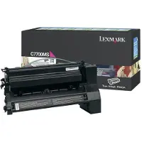 Lexmark C7700MS toner cartridge magenta (origineel)