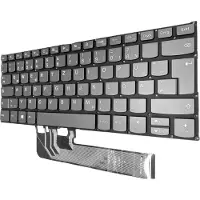 T-ProTek Duits toetsenbord met achtergrondverlichting, compatibel met de LENOVO Yoga 730-13IKB (81CT0080GE)