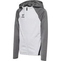 Hummel Sportief sweatvest 'Ead 2.0' grijs / wit