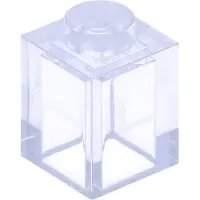 LEGO : 100 stuks steen 1x1 in de kleur 'Transparant'