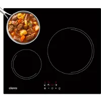 CIARRA VM3BIH-E - Inbouw Inductie Kookplaat 60 cm - 3 zones SensorTouch Bediening9 standen 6200 W