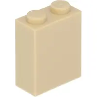LEGO 1x2x2 blokken, hoge stenen, lichtbeige - 3245c, NIEUW! Aantal: 100 stuks
