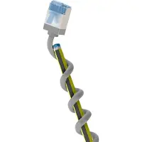 Goobay U/FTP Cat 6a - 7.5 meter - Grijs -
