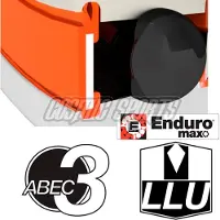 ABI Enduro Bearings Lager 608 llu 8x22x7 abec 3 max zwart oxide