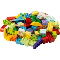 LEGO DUPLO Stenen, speciale stenen, kleurrijk, gemengd - NIEUW! 200 stuks per set – Elke set is individueel samengesteld