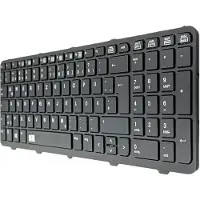 T-ProTek Duits toetsenbord zonder frame voor HP ProBook 455 G2 (G6W45EA), 470 G2 (J8K42PA)