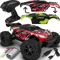 Overmax X-Monster 3.5 RC Auto – 4x4 – 1:18 Schaal – 30 km/h - Bereik