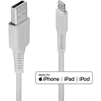 Lindy 31326 USB-kabel USB 2.0 USB-A stekker, Apple Lightning stekker 1.00 m Wit