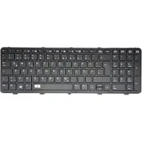 T-ProTek Duits toetsenbord zonder frame voor HP ProBook 450 G2 (K9K29EA), 470 G2 (G6W55EA)