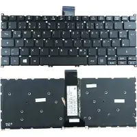 T-ProTek DE - Verlicht toetsenbord, frameless design, compatibel met Acer TravelMate B116-MP