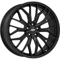 Aez 19-inch aluminium velg Porto Black, 19" x 8", 5x112 steek, ET30, 66.6mm naafdiameter, zwarte velg