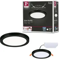 Paulmann 79962 Areo VariFit LED-inbouwlamp LED LED vast ingebouwd 6.5 W Zwart