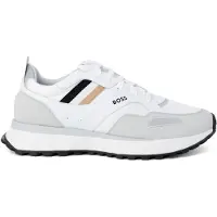 BOSS Sneakers laag 'Jonah' lichtbruin / lichtgrijs / zwart / wit