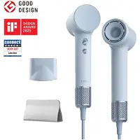 Laifen Mini High Speed Fohn - Blauw - Compacte haardroger met ionische technologie - Met kindermodus - 3 warmtestanden - Reisformaat - Reisfohn
