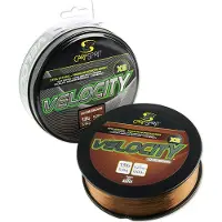 Carp spirit Velocity Xs Lo-vis Carpfishing Line 1200 M Groen 0.300 mm