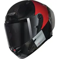 Nolan X-804 RS Combo Gara 351 Carbon Rood Grijs Zwart Glossy Integraalhelm Maat XL