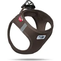 Curli Hondentuigje Harness 26-30 Cm Softshell Mesh/nylon Bruin
