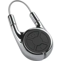 Hörmann afstandsbediening HSD2 868-BS, chroom, voor West-Europa; artikelnummer: 728033