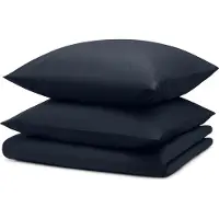 Blumtal Dekbedovertrek met Kussensloop - Anti-Allergisch - Tegen huisstofmijt - 260 x 240 cm - 2 Kussenslopen 65 x 65 cm - Donkerblauw