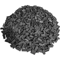LEGO 1x2 platte, donkergrijs - 3069b, NIEUW! Aantal: 250 stuks