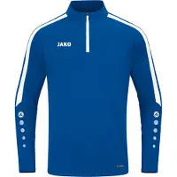 Jako Functioneel shirt 'Power' blauw / wit