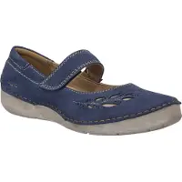 Josef seibel Dames Ballerina Fergey 58 in blauw