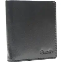 Esquire portemonnee New Silk Wallet Black zwart