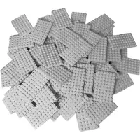LEGO bouwplaten 6x10 wit - 3033, nieuw! Aantal: 25 stuks