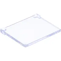 LEGO 1x4x3 raam met transparante grijze rand, geschikt voor een huis, bouwsteen. Nieuw! Aantal: 5 stuks