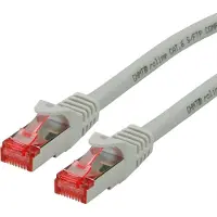 Roline patchkabel Cat.6 S/FTP (PiMF), componentniveau, LSOH, grijs, 20 m