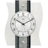 AMS Zendergestuurde wandklok F5538