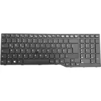 T-ProTek Duits toetsenbord zonder achtergrondverlichting voor Fujitsu LifeBook E754 (artikelnummer: VFY:E7540MXC51DE/B1)