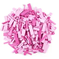LEGO Steentjes, speciale roze mix, nieuw! Aantal: 500 stuks
