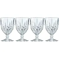 Nachtmann Noblesse glas op voet 4-pack Transparant