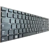 T-ProTek DUITS - Zwarte toetsenbord zonder frame, versie 2, voor Samsung NP300E7A-A03UK