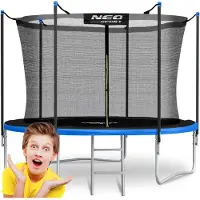 Neo-Sport Tuintrampoline van 183 cm met binnennet en ladder
