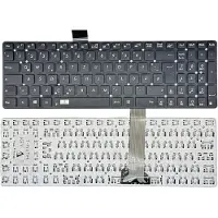T-ProTek DUITS - Zwarte toetsenbordplaat zonder frame, versie 2, compatibel met ASUS F751LAV, F751M
