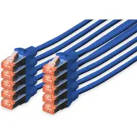Digitus DK-1644-010-B-10 netwerkkabel Blauw 1 m Cat6 S/FTP (S-STP)