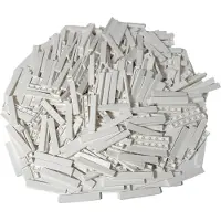 LEGO 1x6 tegel, wit - 6636, NIEUW! Aantal: 250 stuks