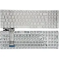 T-ProTek DE Silber toetsenbord zonder rand, met verlichting, compatibel met model: BK3 NSK-UPPBQ