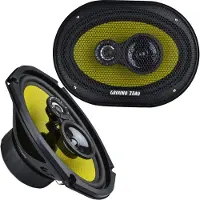 Ground Zero GZTF 69X - Autospeakers - 15x23 Cm - 3-Weg Coaxiale Auto Speaker Set - 190W