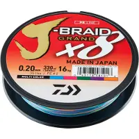 Daiwa Angelschnur J-Braid Grand X8 (multi-color, 300 m)