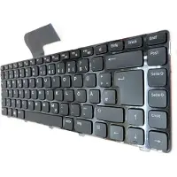 T-ProTek DUITSE - Zwart, versie 2, met achtergrondverlicht toetsenbord voor Dell Inspiron 3460-6562s, 3460-6579r