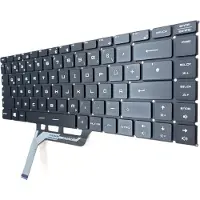 T-ProTek Duits toetsenbord, compatibel met MSI GF65 Thin 9SEXR MS-16W1