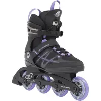 K2 Rollschuhe - Alexis 80 Pro - Schwarz/Lila - Inlineskates - - 40,5 - Rollschuhe